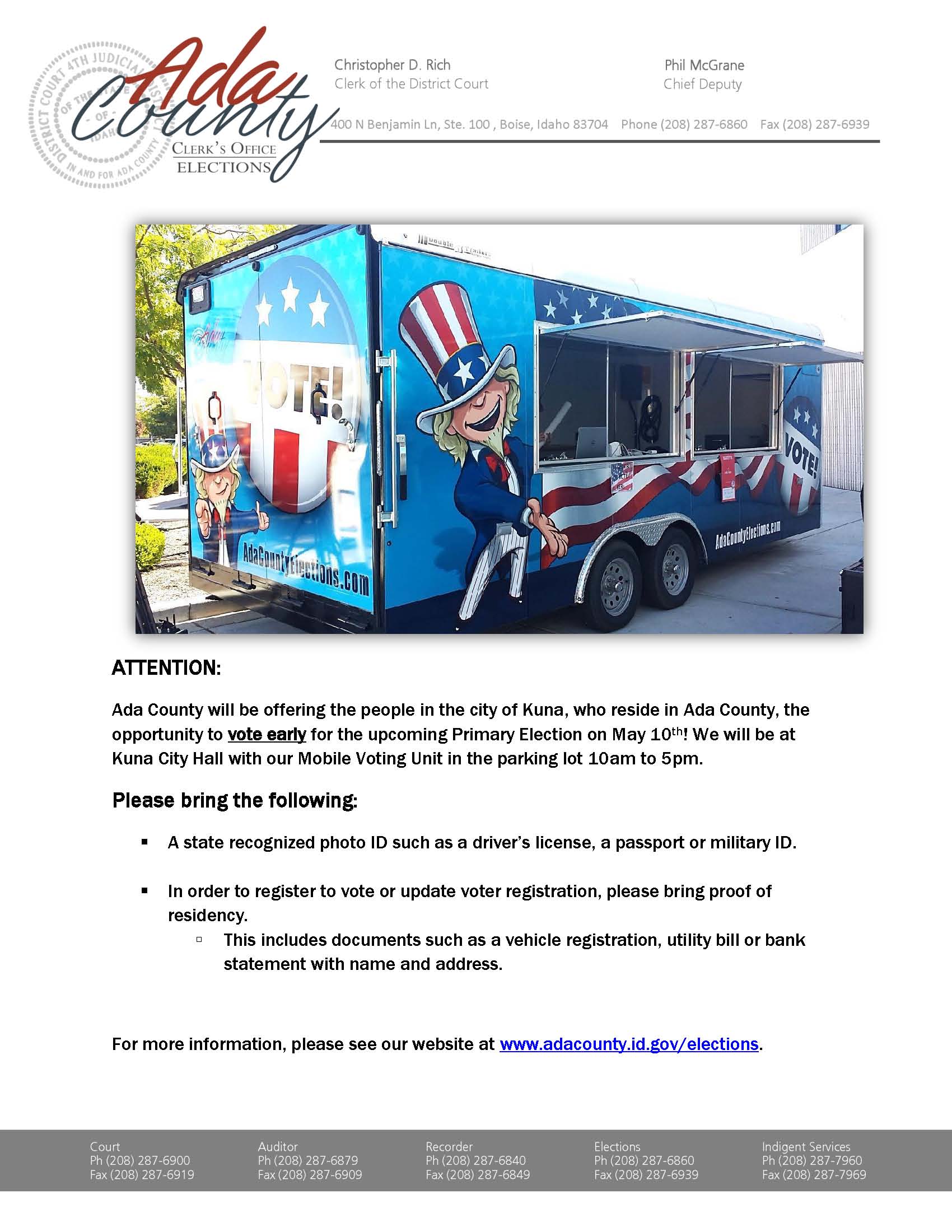 Calendar • Kuna, ID • CivicEngage